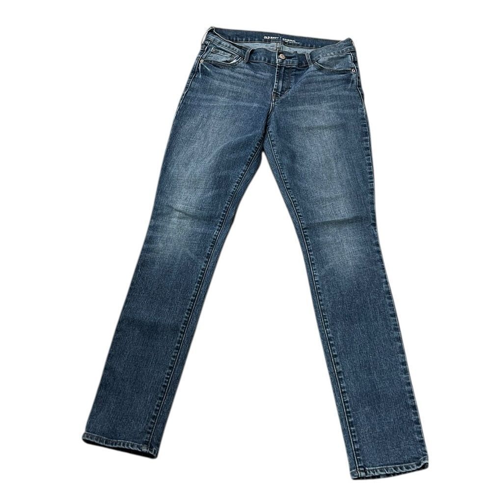 Old Navy Women’s Skinny Jeans Size 6 Regular Medium Wash Stretch